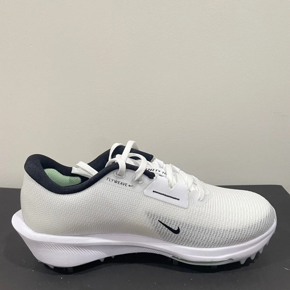 Nike Air Zoom Infinity Tour NEXT% 2 Golf Shoes White Black FD0218-100 Mens 6.5